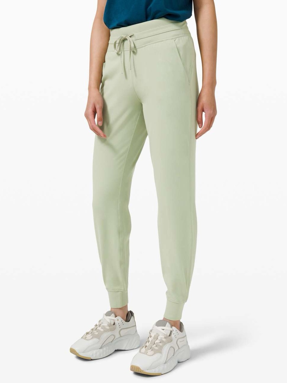 Lululemon Ready to Rulu Sage Green Drawstring Joggers